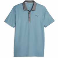 Puma Мъжка Блуза С Яка Gamer Polo Shirt Mens Син/Слатен Шапки за голф и козирки