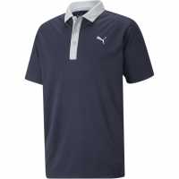 Puma Мъжка Блуза С Яка Gamer Polo Shirt Mens Морска синьо Шапки за голф и козирки