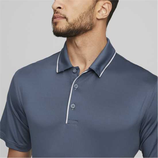 Puma Мъжка Блуза С Яка Mattr Bridges Polo Shirt Mens Вечерно небе Мъжки тениски с яка