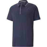 Puma Мъжка Блуза С Яка Mattr Bridges Polo Shirt Mens Морско синьо/Черно Мъжки тениски с яка