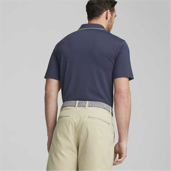 Puma Мъжка Блуза С Яка Mattr Bridges Polo Shirt Mens Морско синьо/Черно Мъжки тениски с яка