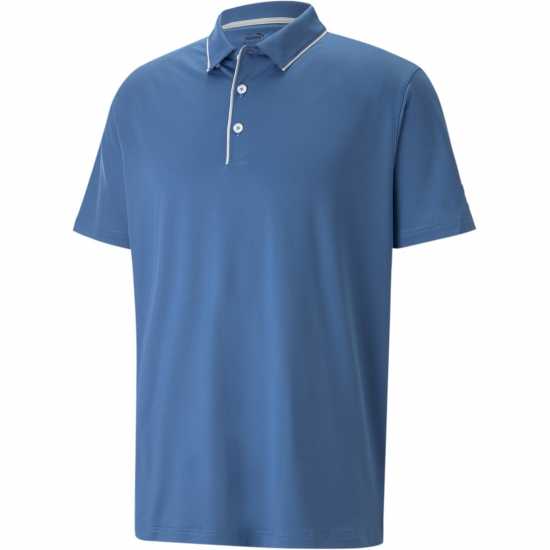 Puma Мъжка Блуза С Яка Mattr Bridges Polo Shirt Mens Езерен синьо Шапки за голф и козирки