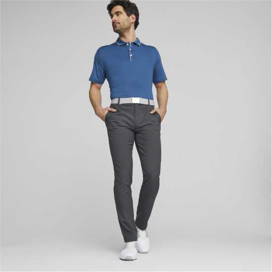 Puma Мъжка Блуза С Яка Mattr Bridges Polo Shirt Mens Езерен синьо Шапки за голф и козирки