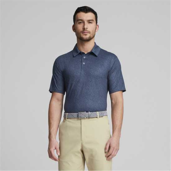 Puma Мъжка Блуза С Яка Cloudspun Primary Polo Shirt Mens Вечерно небе Шапки за голф и козирки