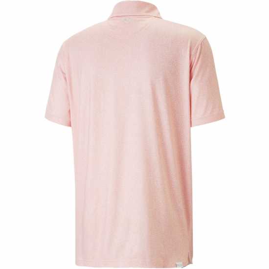 Puma Мъжка Блуза С Яка Cloudspun Primary Polo Shirt Mens Фламинго Пин Шапки за голф и козирки