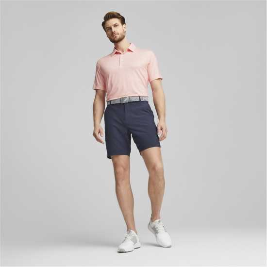 Puma Мъжка Блуза С Яка Cloudspun Primary Polo Shirt Mens Фламинго Пин Шапки за голф и козирки