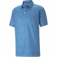 Puma Мъжка Блуза С Яка Cloudspun Primary Polo Shirt Mens Езерен синьо Мъжки тениски с яка