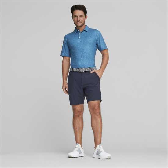 Puma Мъжка Блуза С Яка Cloudspun Primary Polo Shirt Mens Езерен синьо Мъжки тениски с яка