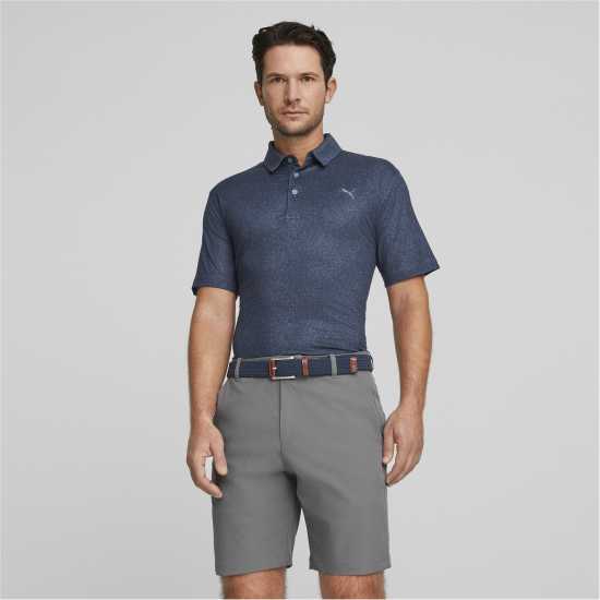 Puma Мъжка Блуза С Яка Cloudspun Primary Polo Shirt Mens Вечерно небе Мъжки тениски с яка