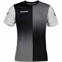 Hummel Mexico Shirt Adults Black/White Hummel Mens