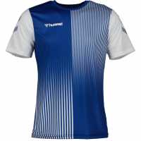 Hummel Mexico Shirt Adults Истинско синьо/Бял Hummel Mens