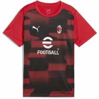 Puma Ac Milan Pre-Match Shirt 2024 2025 Juniors  Детски тениски и фланелки