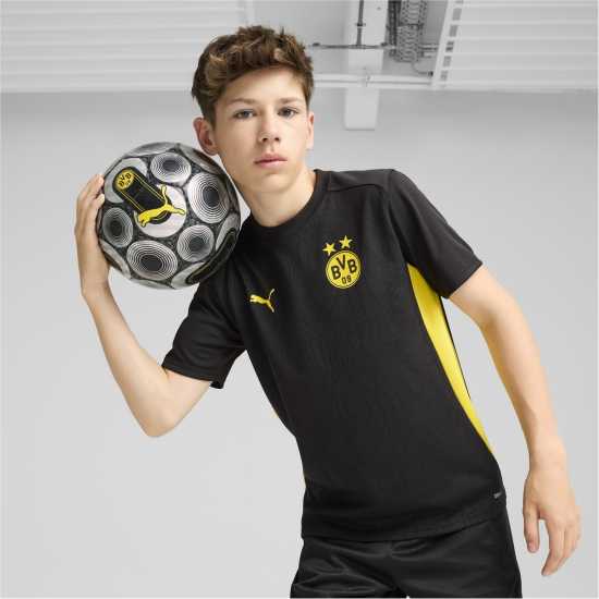 Puma Детска Спортна Тениска Borussia Dortmund Training Top Juniors  