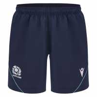 Macron Scotland Rugby Travel Shorts 2024 Adults  