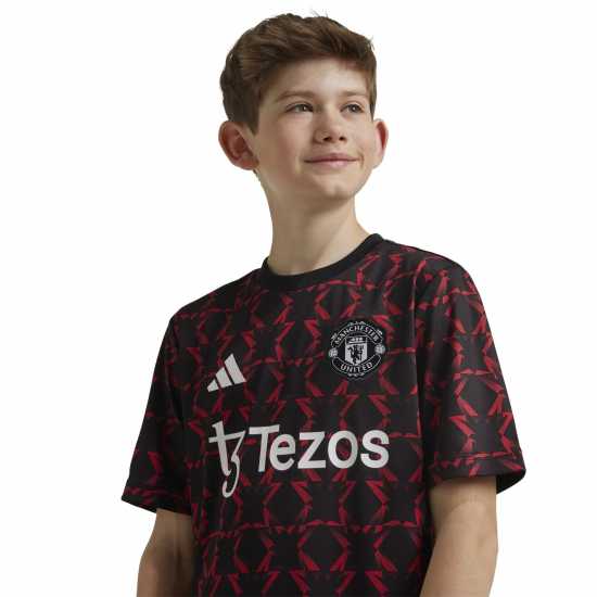 Adidas Manchester United Pre Match Shirt 2024 2025 Juniors  Детски тениски и фланелки