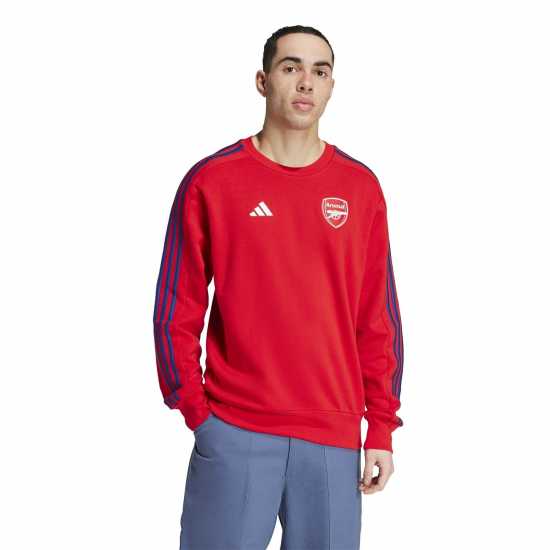 Adidas Arsenal Dna Sweatshirt 2024 2025 Adults  Мъжки горнища на анцуг