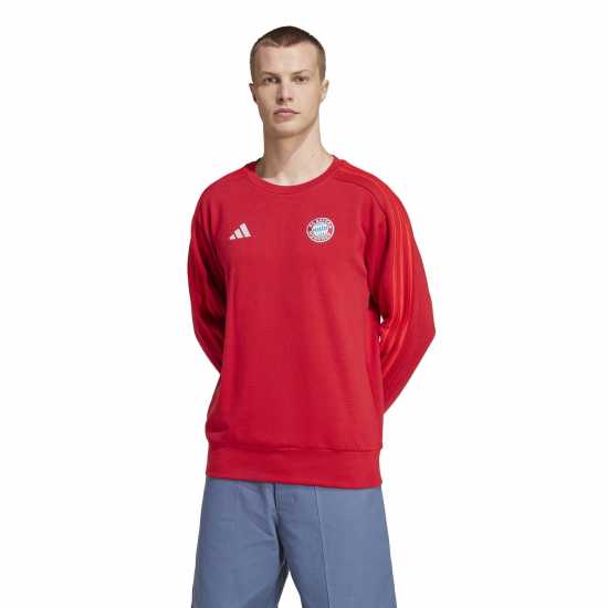 Adidas Fc Bayern Munich Dna Sweatshirt 2024 2025 Adults  Мъжко облекло за едри хора