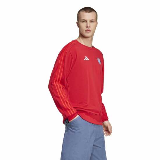 Adidas Fc Bayern Munich Dna Sweatshirt 2024 2025 Adults  Мъжко облекло за едри хора