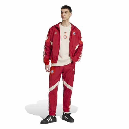 Adidas Bayern Munich Originals Tracksuit Bottoms Adults  Футболни екипи за бягане