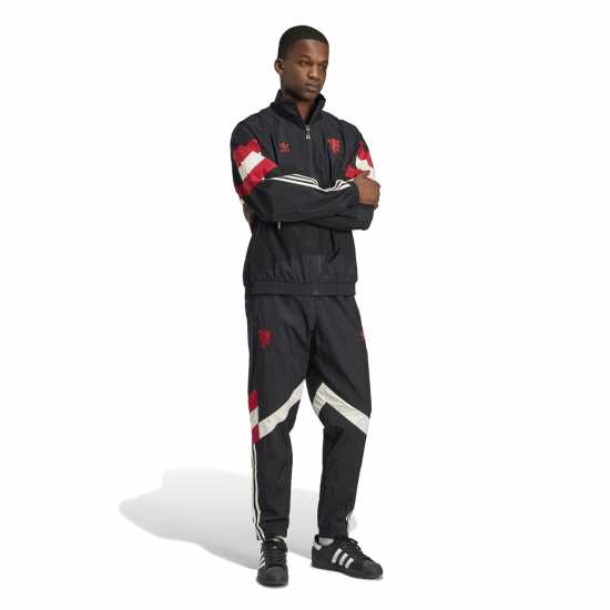 Adidas Manchester United Originals Tracksuit Bottoms Adults  Футболни екипи за бягане