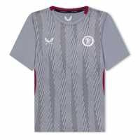 Детска Спортна Тениска Castore Aston Villa Staff Training Top Juniors  Детски тениски и фланелки