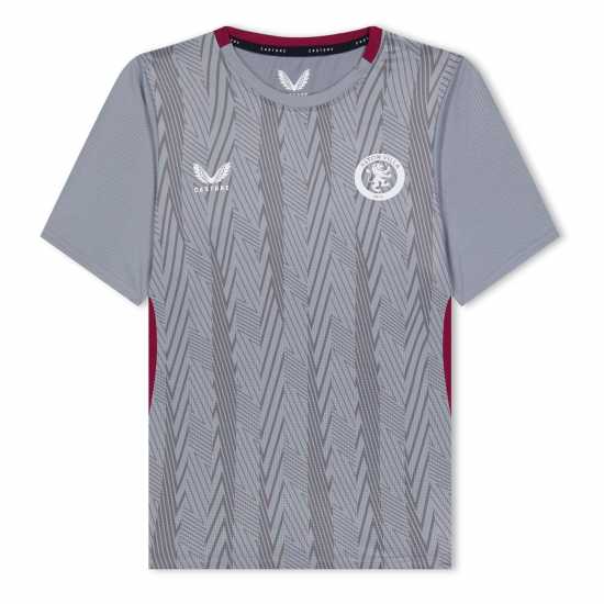 Детска Спортна Тениска Castore Aston Villa Staff Training Top Juniors  Детски тениски и фланелки