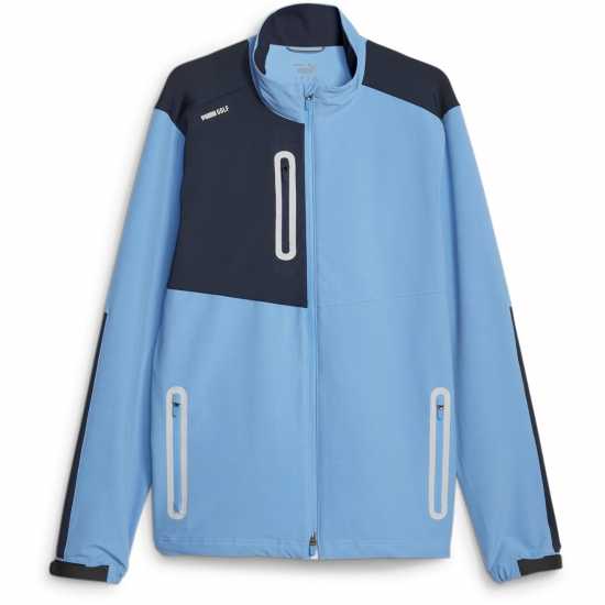 Puma Nordic Dwr Jacket Golf Mens Синьо/Морско синьо Голф облекло