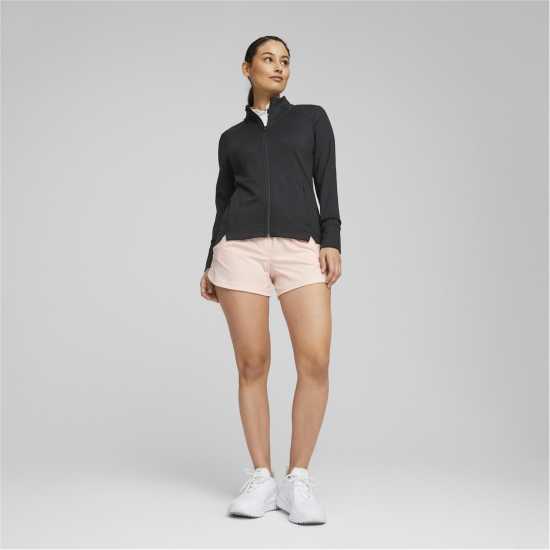 Puma W Cloudspun Heather Full Zip Jacket Golf Womens  Дамски голф панталони