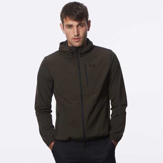 Calvin Klein Golf Golf 24/7 Ultra-Lite Jacket Хаки Мъжки грейки