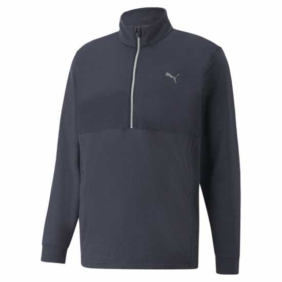 Puma Мъжко Горнище С Цип Wrm Zip Top Mens Нави блейзър Мъжки грейки