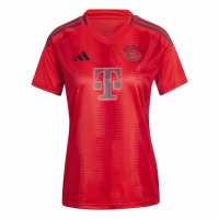 Adidas Домакинска Футболна Фланелка Fc Bayern Munich Home Shirt 2024 2025 Womens  Дамско облекло плюс размер