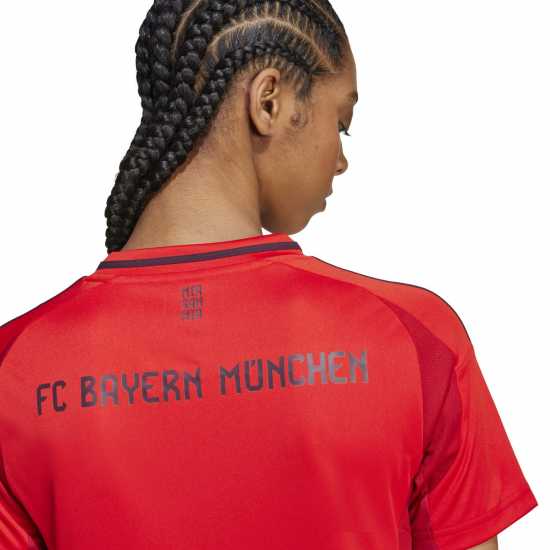 Adidas Домакинска Футболна Фланелка Fc Bayern Munich Home Shirt 2024 2025 Womens  Дамско облекло плюс размер