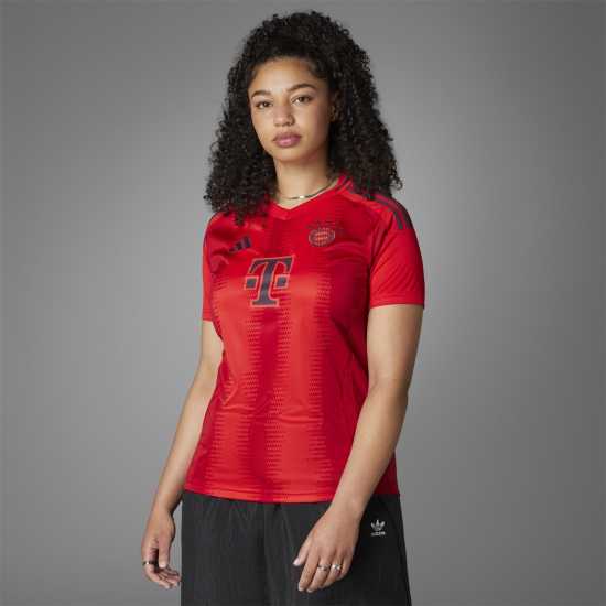 Adidas Домакинска Футболна Фланелка Fc Bayern Munich Home Shirt 2024 2025 Womens  Дамско облекло плюс размер