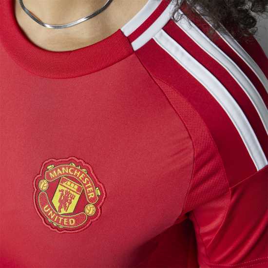 Adidas Домакинска Футболна Фланелка Manchester United Home Shirt 2024 2025 Womens  Дамско облекло плюс размер