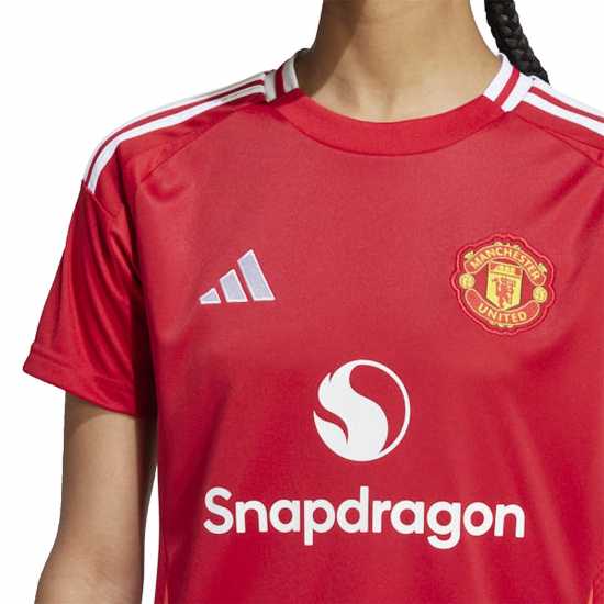 Adidas Домакинска Футболна Фланелка Manchester United Home Shirt 2024 2025 Womens  Дамско облекло плюс размер