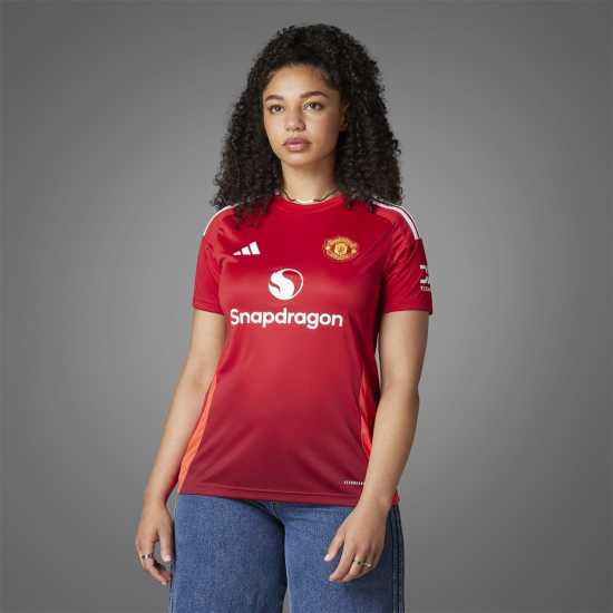 Adidas Домакинска Футболна Фланелка Manchester United Home Shirt 2024 2025 Womens  Дамско облекло плюс размер