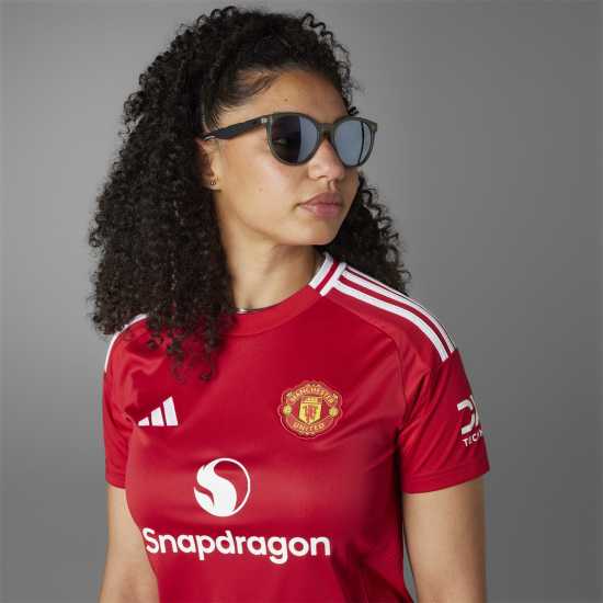 Adidas Домакинска Футболна Фланелка Manchester United Home Shirt 2024 2025 Womens  Дамско облекло плюс размер