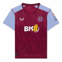 Домакинска Футболна Фланелка Castore Aston Villa Home Shirt 2023 2024 Womens  Дамско облекло плюс размер