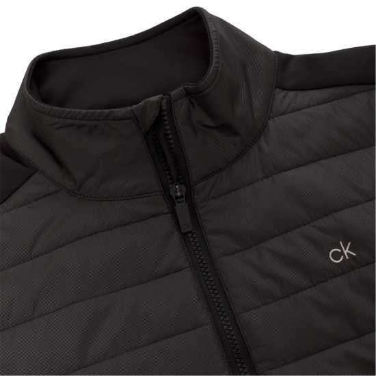 Calvin Klein Golf G Hybrid Jkt Sn99 Хром/Черно Мъжки грейки