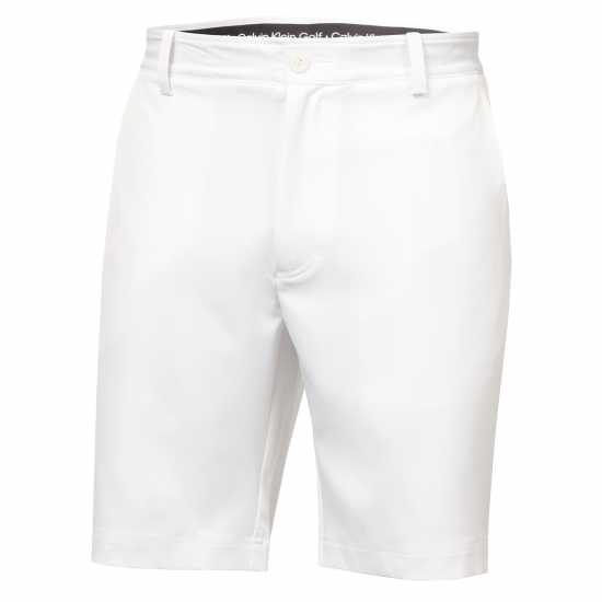 Мъжки Шорти Calvin Klein Golf Bullet Shorts Mens Бяло Шапки за голф и козирки