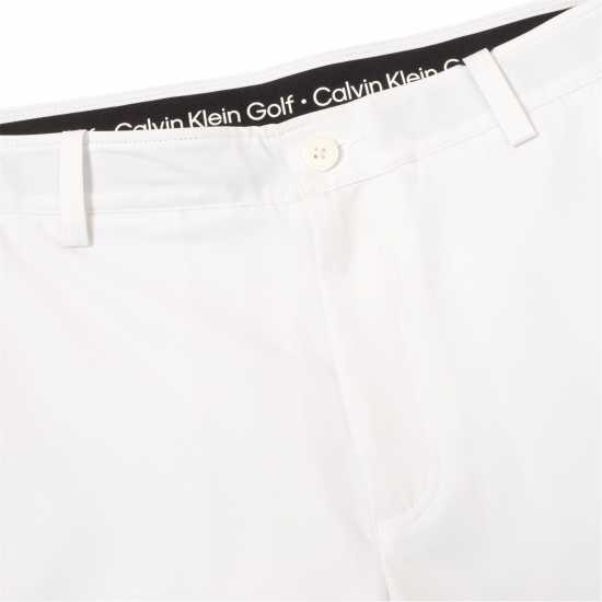 Мъжки Шорти Calvin Klein Golf Bullet Shorts Mens Бяло Шапки за голф и козирки