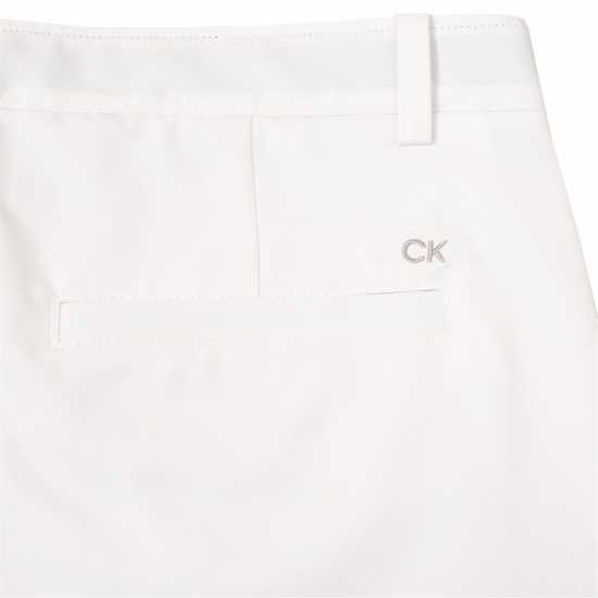 Мъжки Шорти Calvin Klein Golf Bullet Shorts Mens Бяло Шапки за голф и козирки