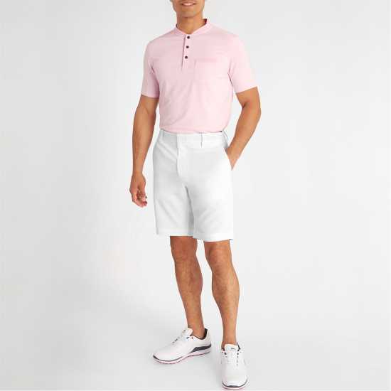 Мъжки Шорти Calvin Klein Golf Bullet Shorts Mens Бяло Шапки за голф и козирки