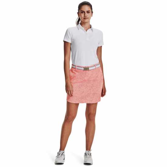 Under Armour Armour Ua Links Woven Printed Skort Womens Розово Дамски къси панталони