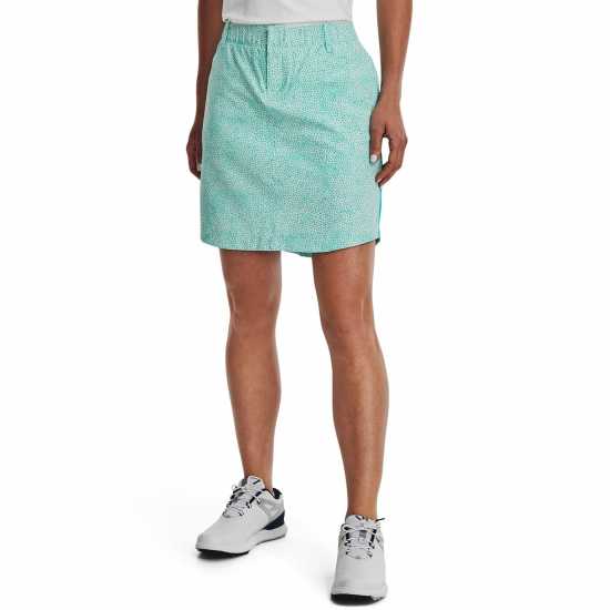 Under Armour Armour Ua Links Woven Printed Skort Womens Зелено Дамски къси панталони