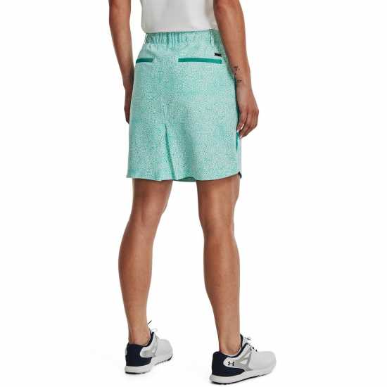 Under Armour Armour Ua Links Woven Printed Skort Womens Зелено Дамски къси панталони