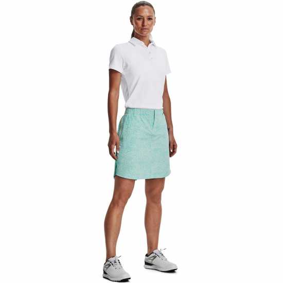 Under Armour Armour Ua Links Woven Printed Skort Womens Зелено Дамски къси панталони