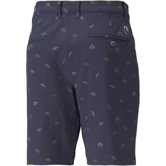 Puma Ap Umbrella Short Golf Mens Морско синьо/Сиво Голф пълна разпродажба