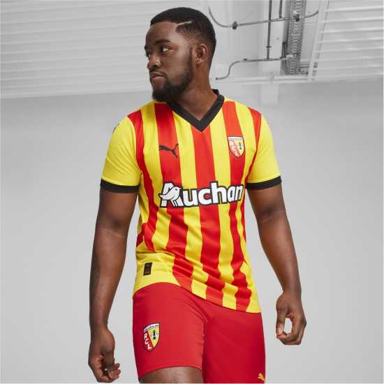 Puma Домакинска Футболна Фланелка Rc Lens Home Shirt 2024 2025 Adults  