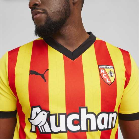 Puma Домакинска Футболна Фланелка Rc Lens Home Shirt 2024 2025 Adults  